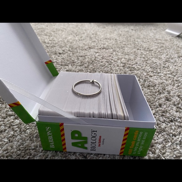 AP Biology Barron’s 3rd Edition flash cards - Picture 5 of 5